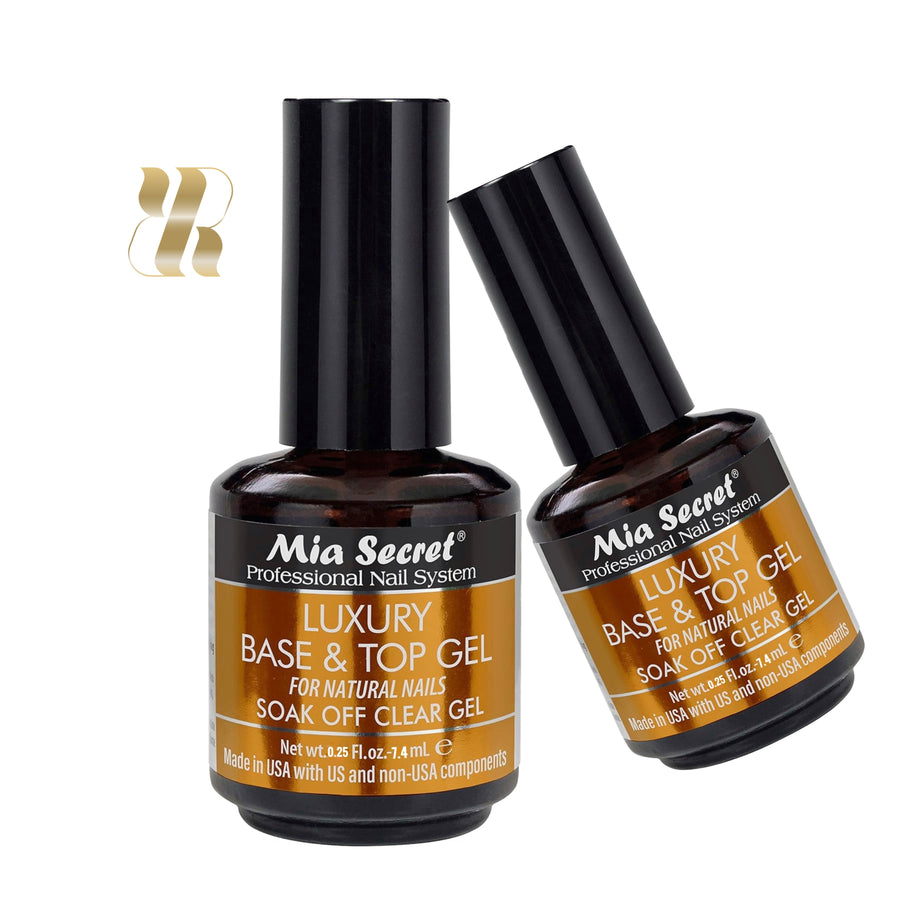 Luxury UV Base & Top Gel Mía Secret -2 pcs