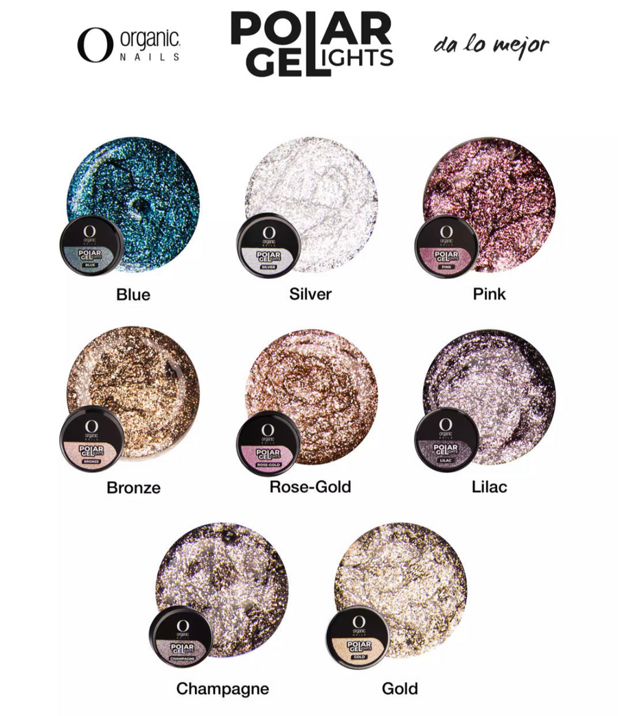 Gel painting-Polar  “Organic” (one piece-8 different colors)