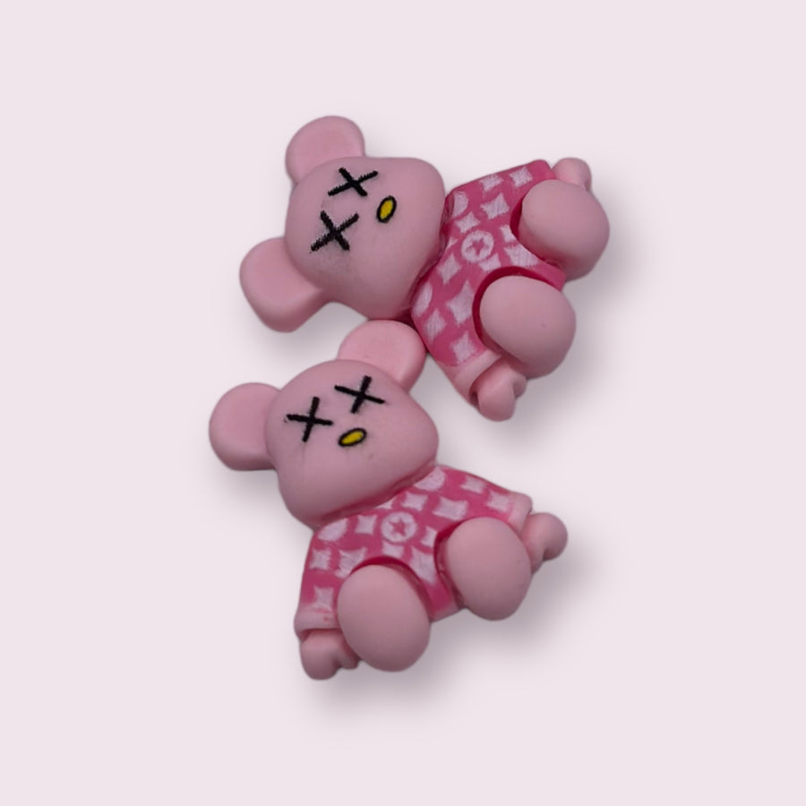 Bear Kawaii “LV” Charm