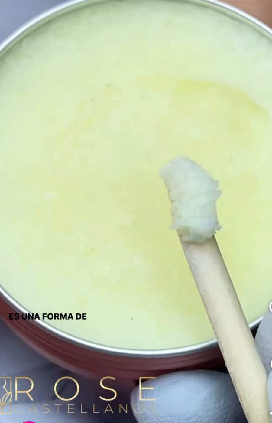 Cuticle Wax “Rose Castellanos”