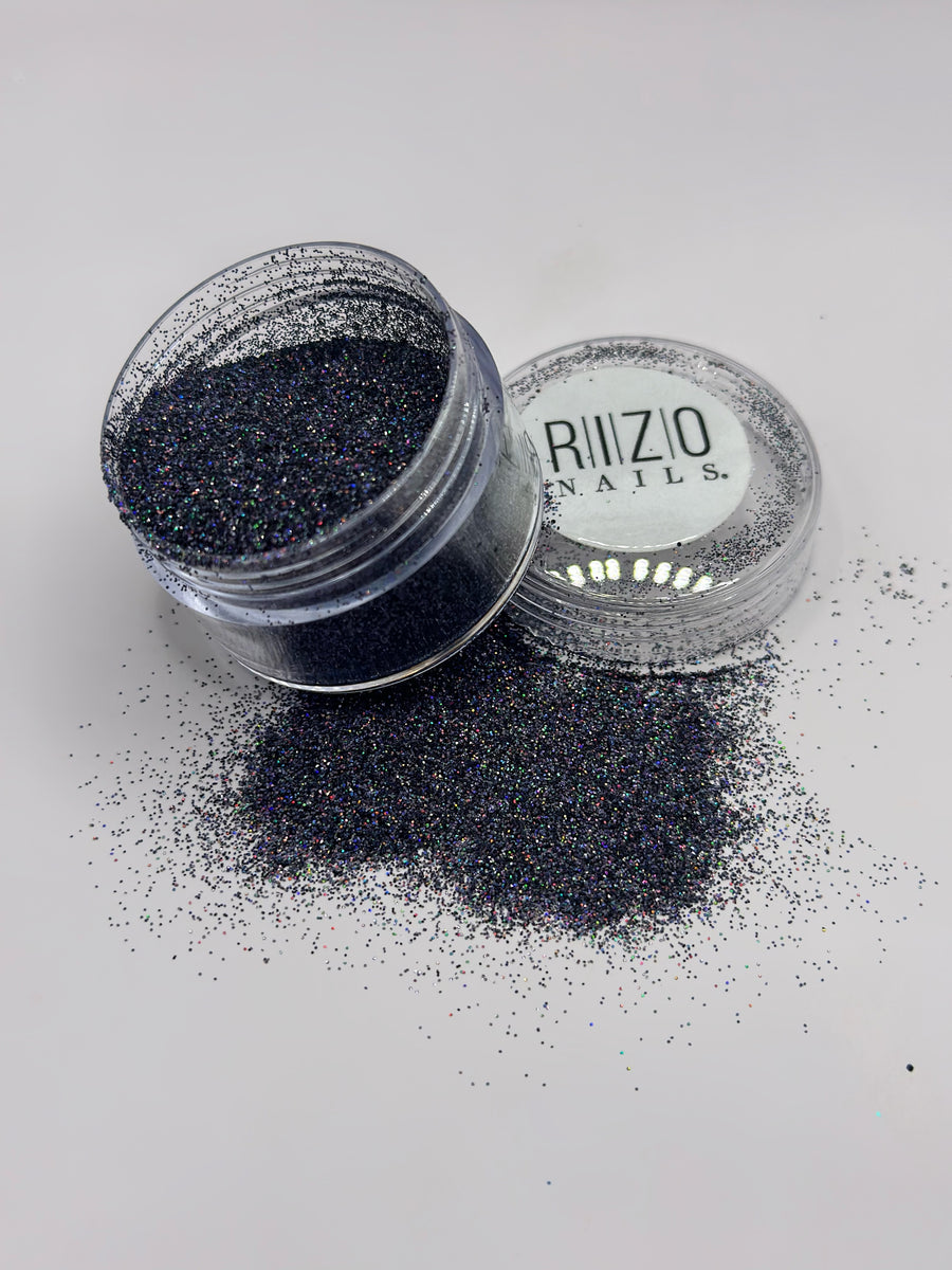 Black Tornasol Glitter (Extra fine)