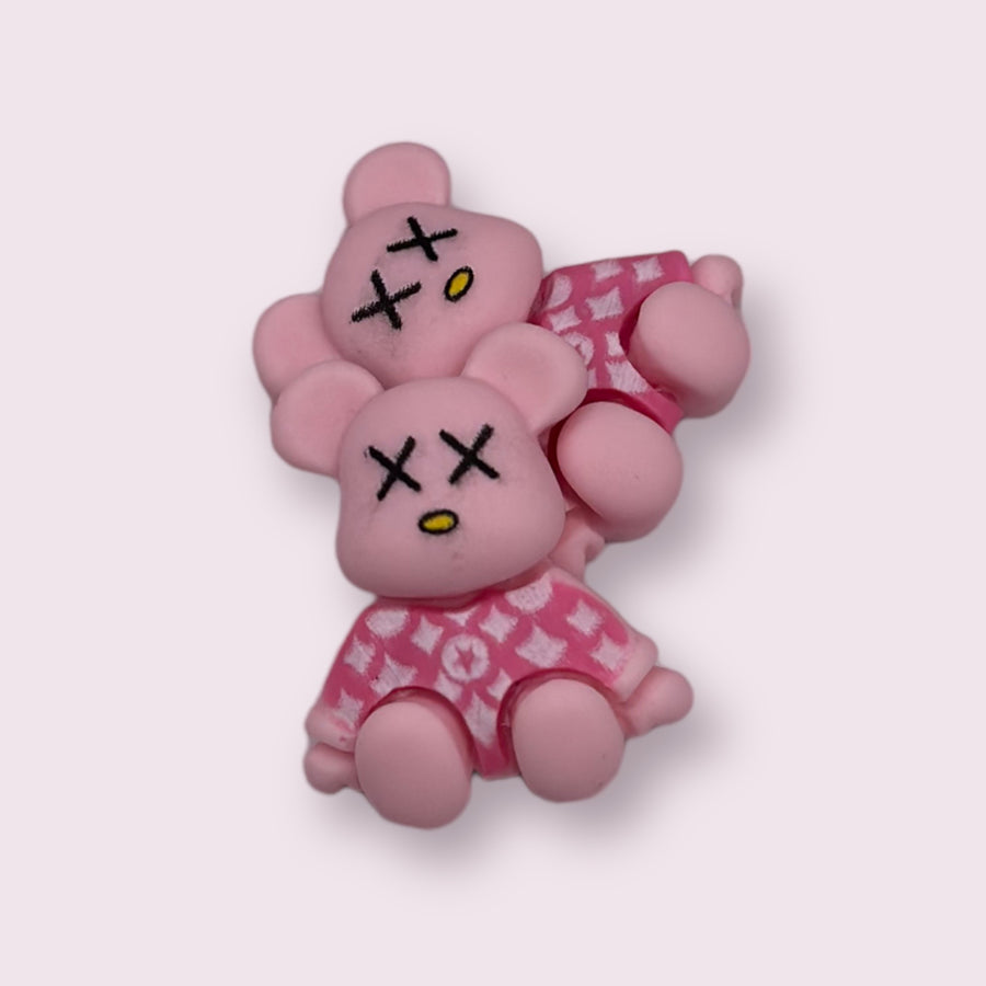 Bear Kawaii “LV” Charm