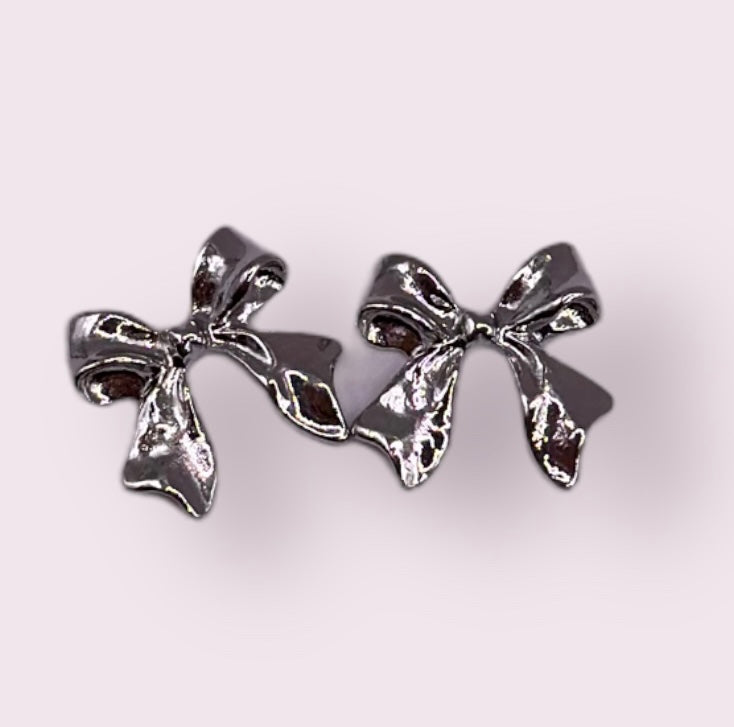 Bow charm 2 pcs