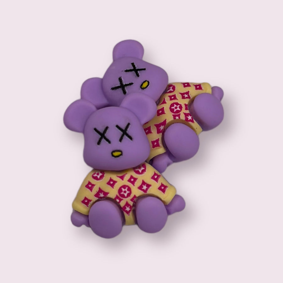 Bear Kawaii “LV” Charm