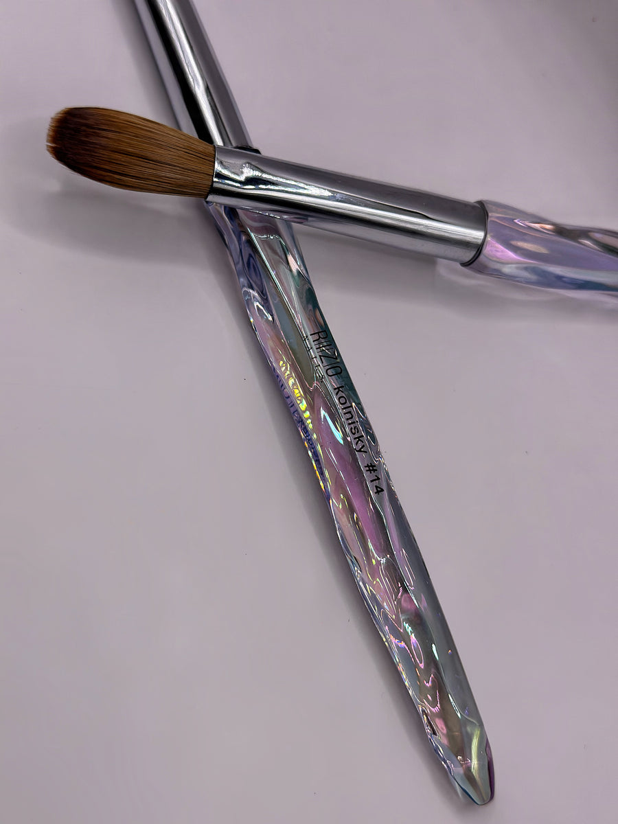 Acrylic Nail Brush Kolinsky “Magic” # 14 (Flat head)