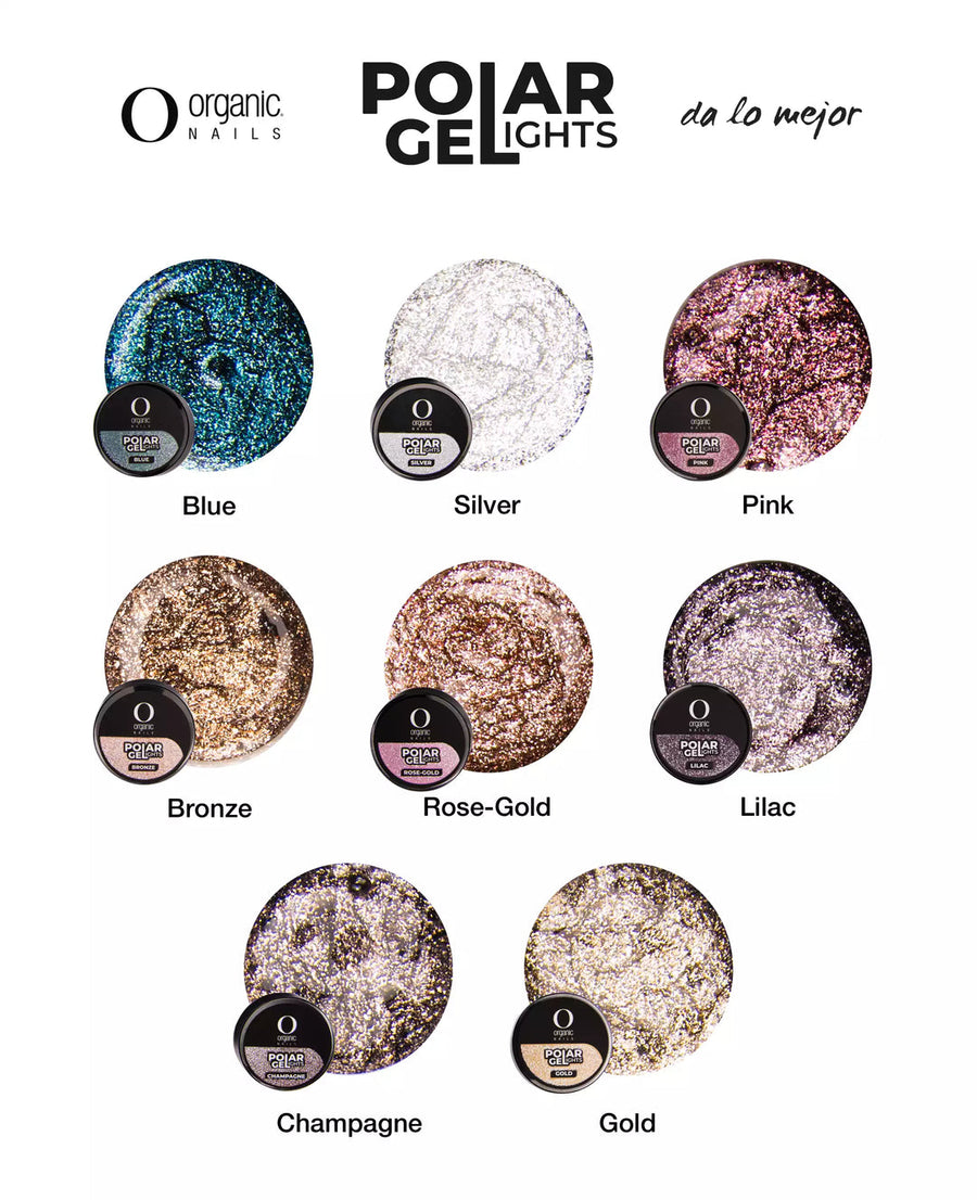 Gel Painting “Polar GeLigths” collection by Organic