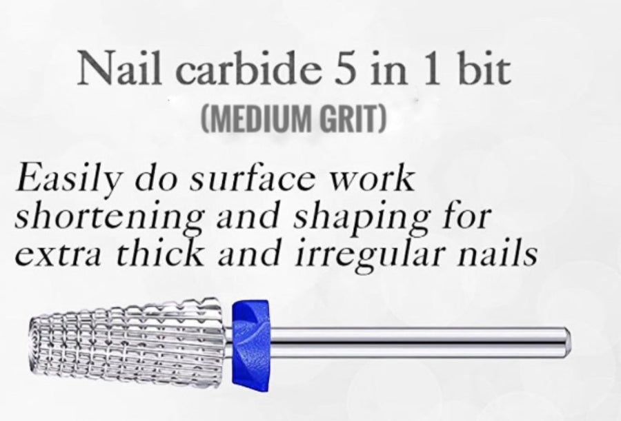 5 in 1 “Médium Grit” bit