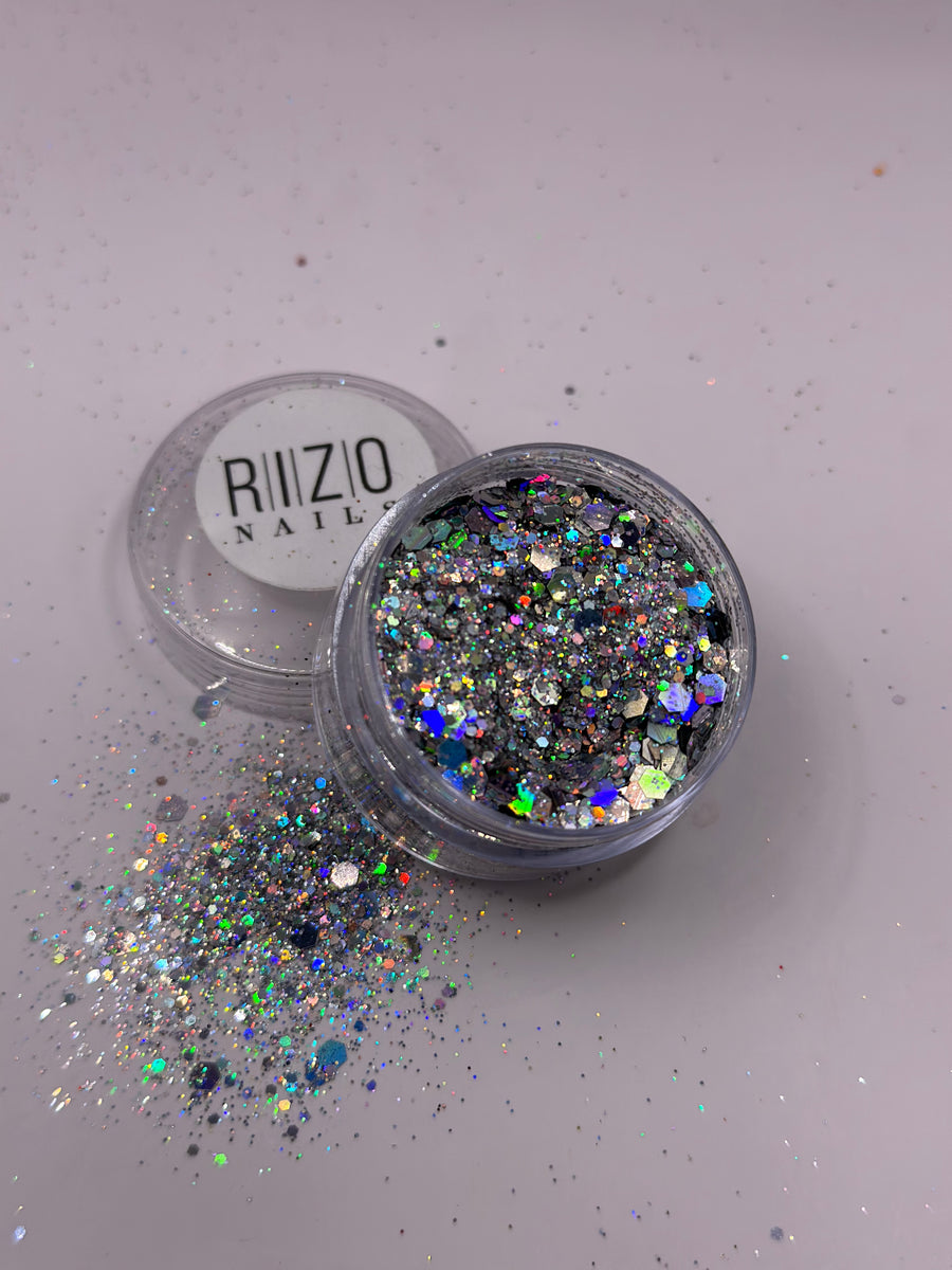 Silver Mermaid Glitter