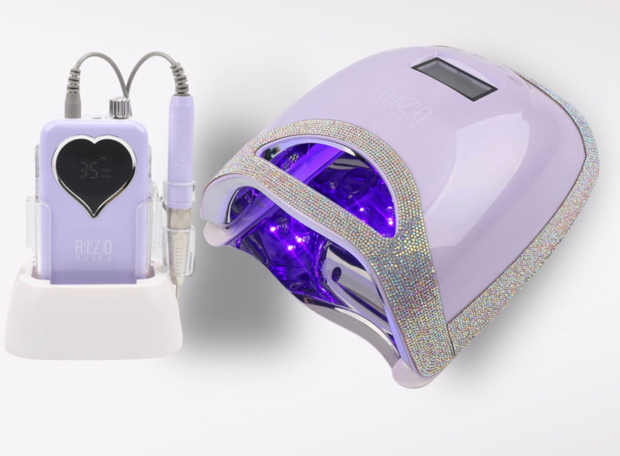 E-File + LED Lamp-Combo Violet