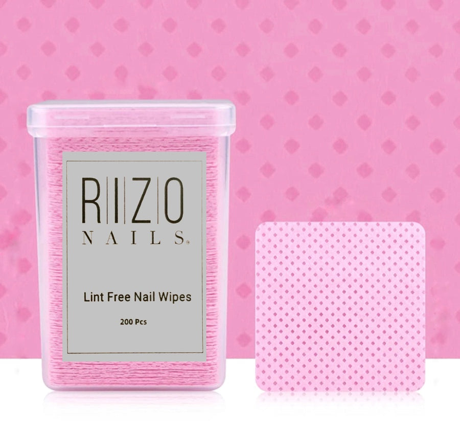 Nail wipes lint FREE